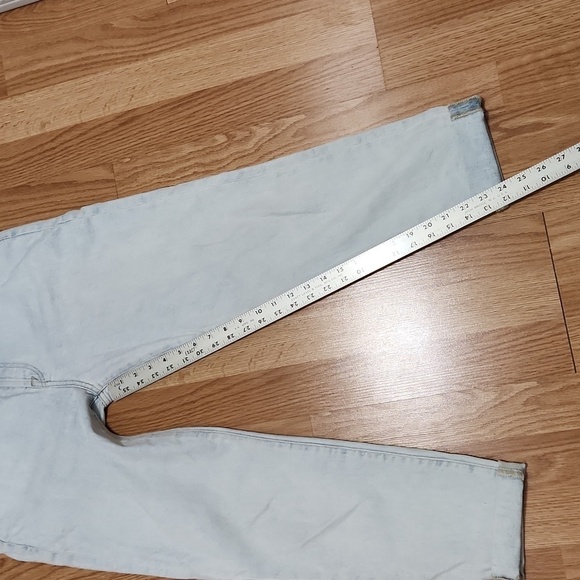 7 for all mankind josefina skinny boyfriend button fly light washed size 29 - Picture 10 of 10